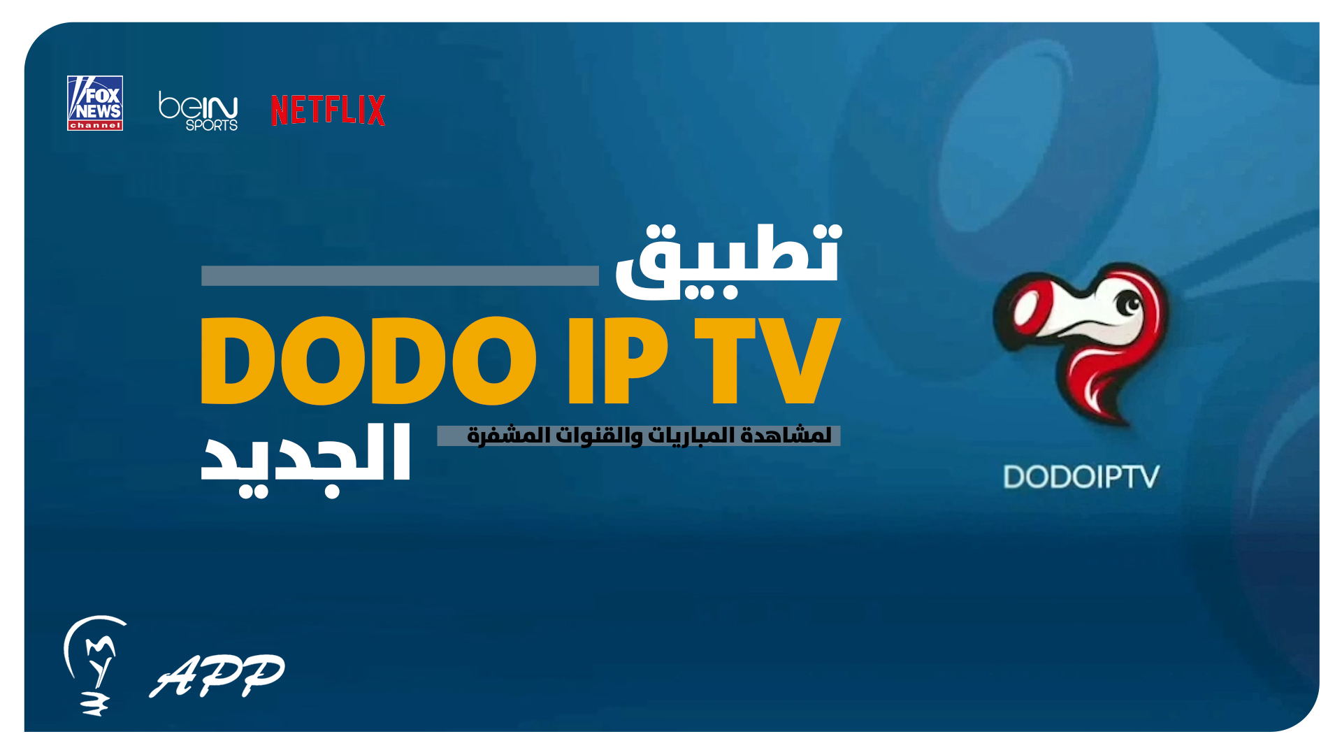 تطبيق DODO iptv للاندرويد عربي