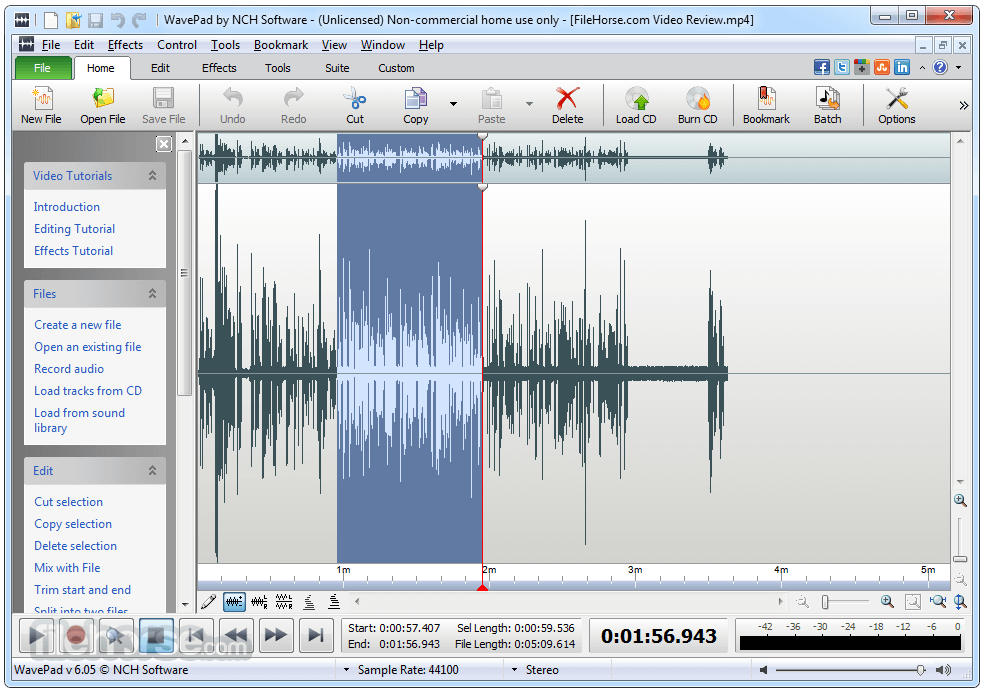 Download WavePad Sound Editor Archives