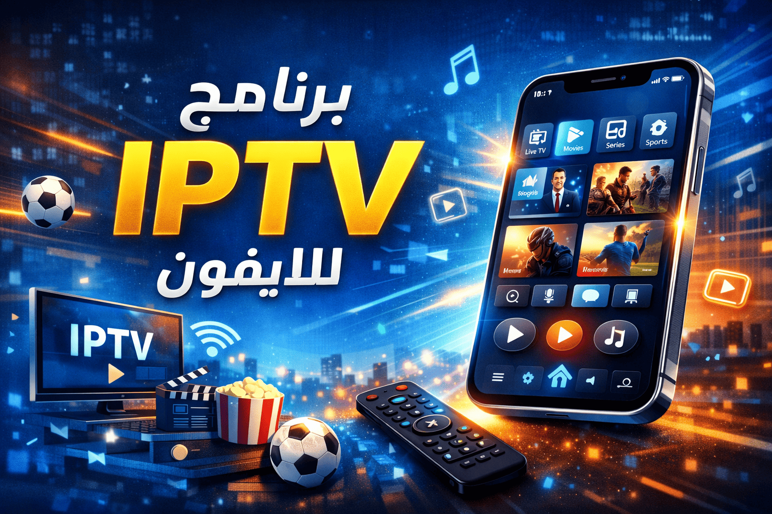 برنامج iptv للايفون – الدليل الشامل 2026 لتحميل وتشغيل IPTV على iOS