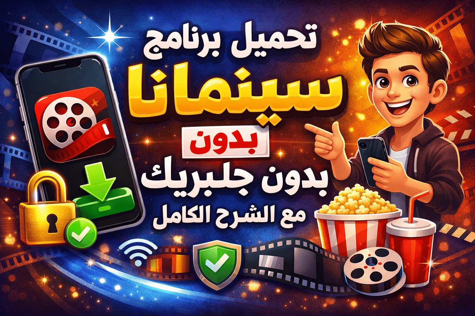 برنامج سينمانا للايفون 2026 تحميل برنامج سينمانا بدون جلبريك مع الشرح الكامل