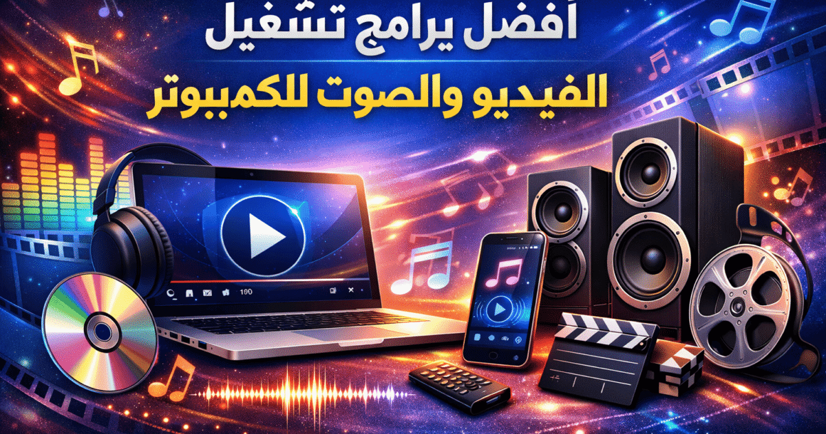 مشغل جميع صيغ الفيديو 2026 أفضل برامج تشغيل الفيديو والصوت للكمبيوتر