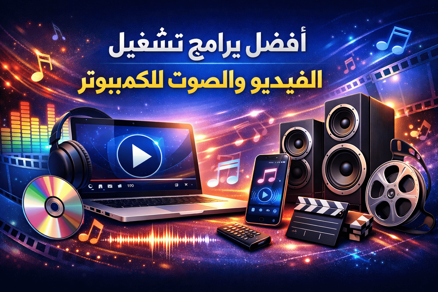 مشغل جميع صيغ الفيديو 2026 أفضل برامج تشغيل الفيديو والصوت للكمبيوتر