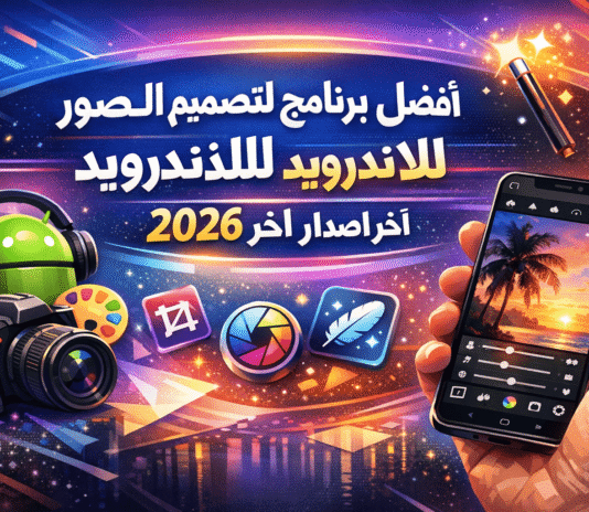أفضل برنامج لتصميم الصور باحتراف للاندرويد 2026 اخر اصدار