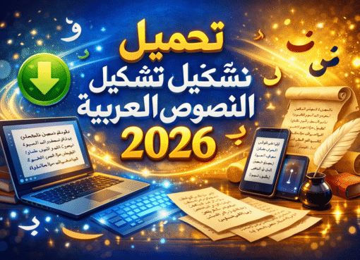 تحميل برنامج تشكيل النصوص العربية 2026 لتزيين الحروف والكلمات العربية