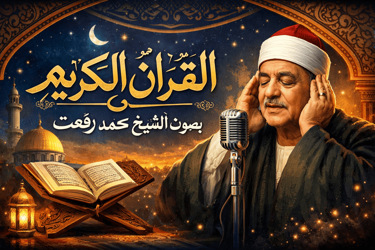 تحميل القرآن الكريم بصوت الشيخ محمد رفعت mp3 برابط واحد