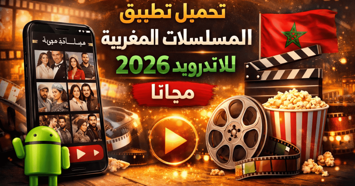 تحميل تطبيق المسلسلات المغربية للاندرويد 2026 مجانا