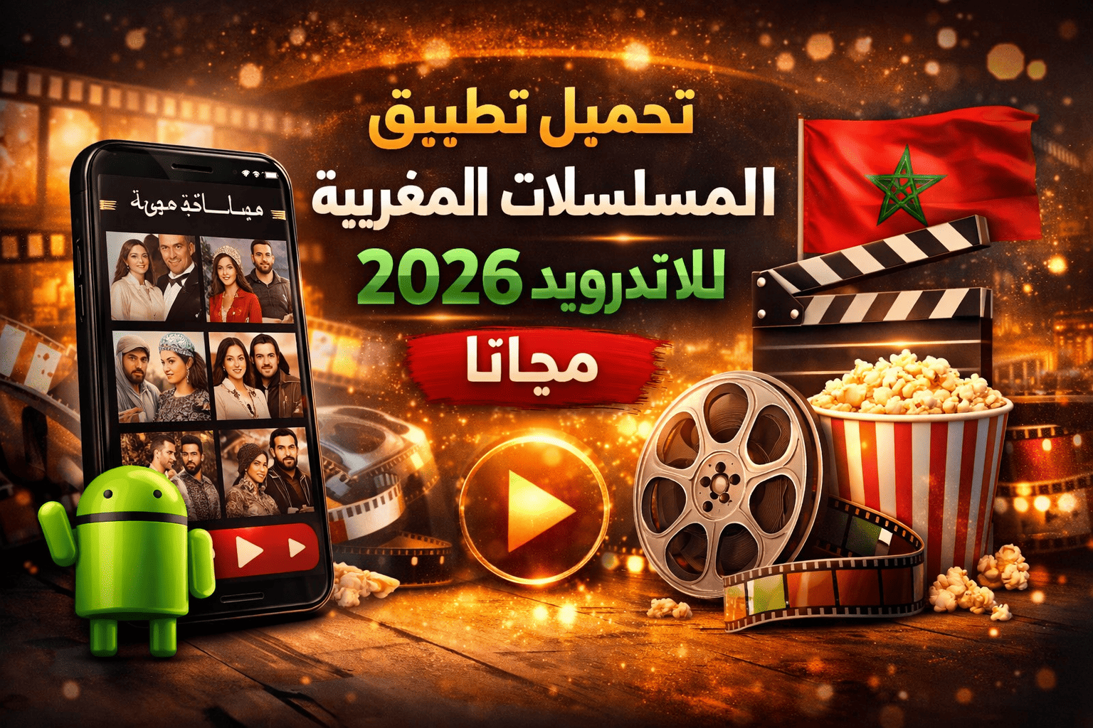 تحميل تطبيق المسلسلات المغربية للاندرويد 2026 مجانا