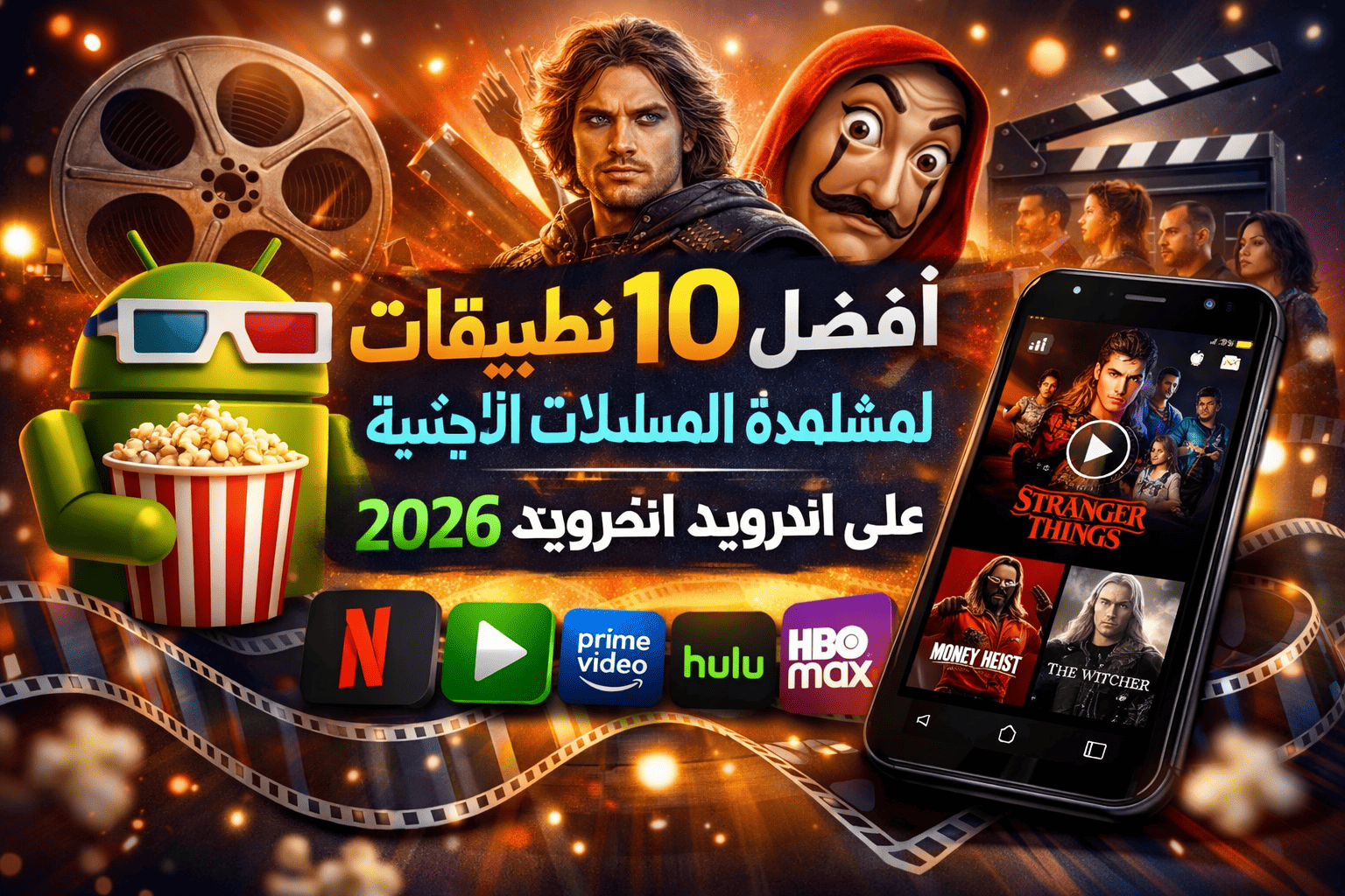 أفضل 10 تطبيقات لمشاهدة المسلسلات الأجنبية على اندرويد 2026 Shahid